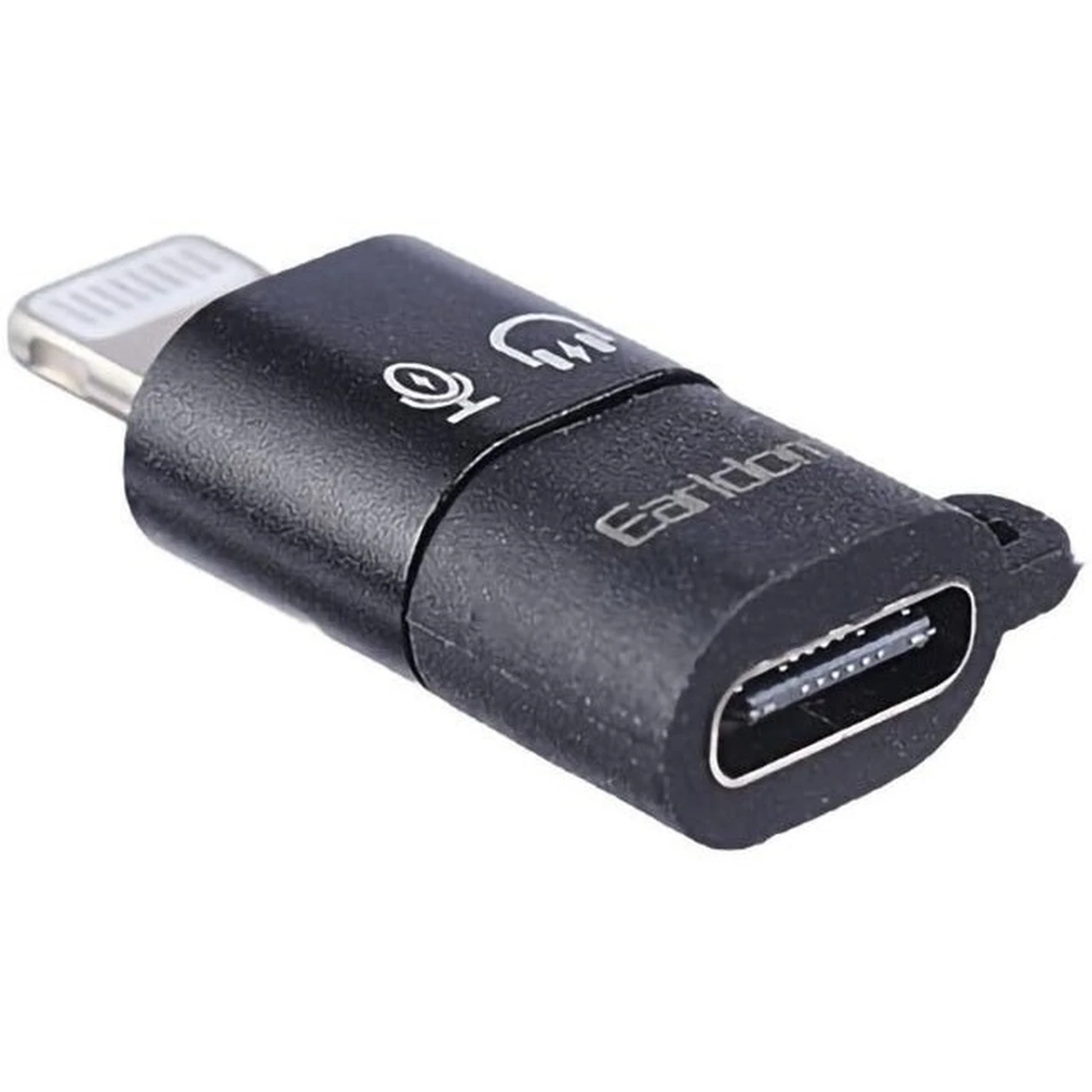 میکروفون بی سیم یقه ای Earldom Type-c مدل MC18 - مشکی(تبدیل هدیه Type-c تو Lightning داخل جعبه)
